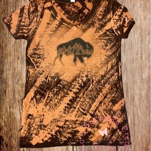 Bleached Vintage Buffalo tshirt